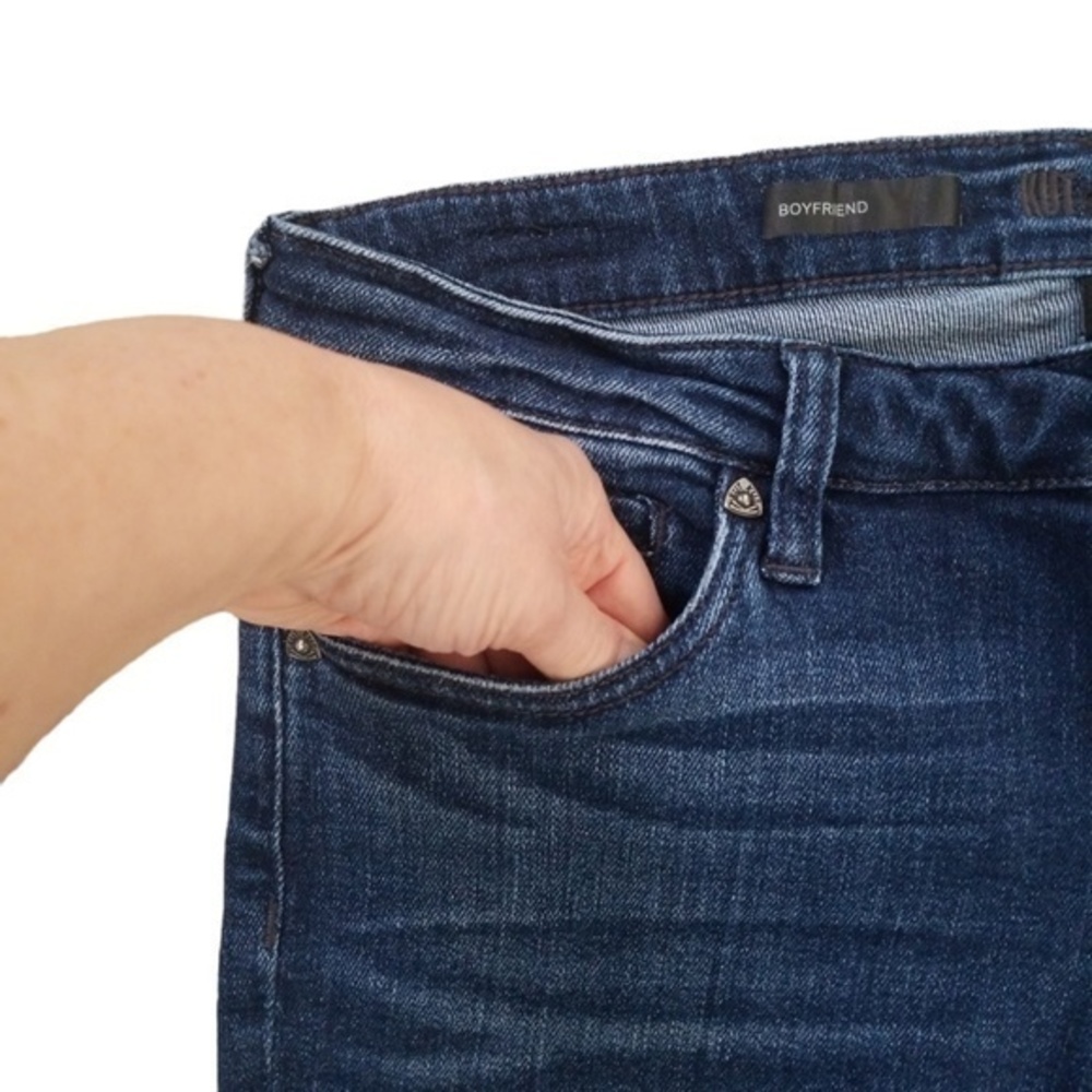 Kut from the Kloth Women's Stretch Boyfriend Tapered Leg Jeans Sz. 10 - Picture 4 of 13